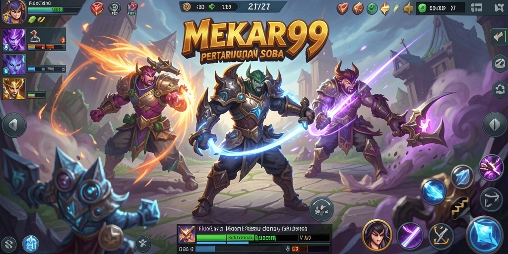 Gameplay seru dan dinamis dalam MEKAR99